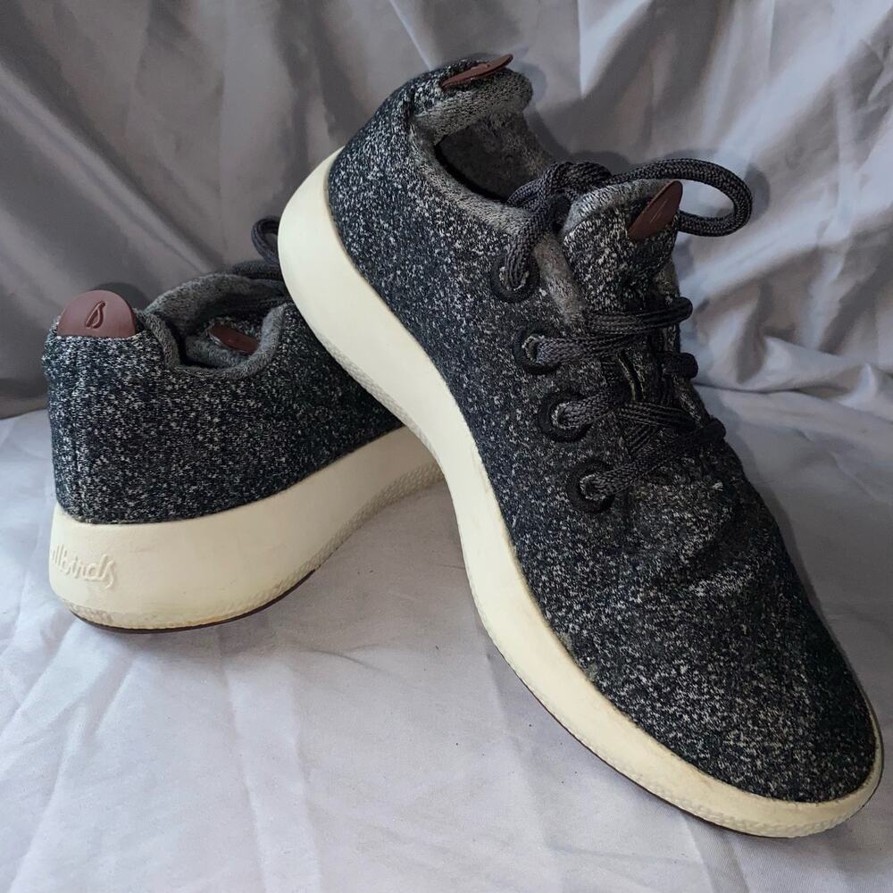Allbirds Wool Runners Mizzles Woman SZ 7 Sneaker Shoes Gray Athletic‎ Comfort